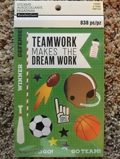 Sports Sticker Book By Recollection 838 New