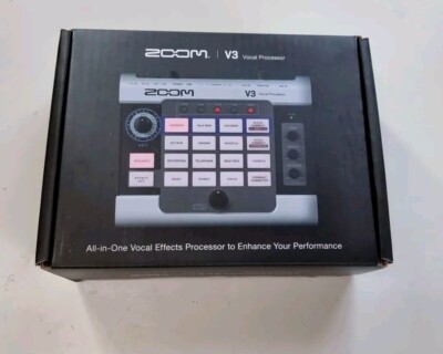 OVP   ZOOM Vocal Processor V3 Multi-Effects  Nur Verpackung leer - Karton 