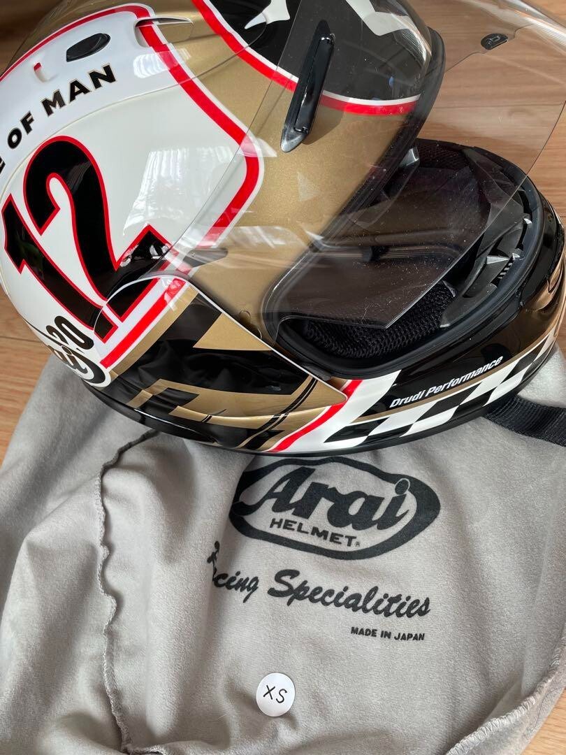 ARAI RX-7 RR5 Isle of Man TT Limited Edition Helmet Full Face