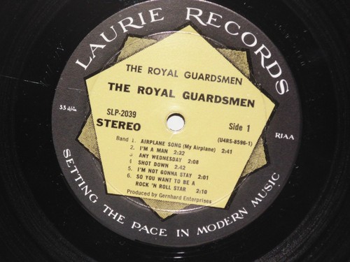 ROYAL GUARDSMEN Return Of The Red Baron LP 1967 VG+ Plays Well Laurie SLP2039 - Imagen 2 de 3