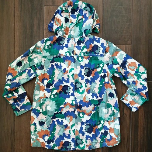 Gymboree Girl's Size M (7-8) Hooded Cotton Jacket Camo Print Multi-color - Picture 2 of 8