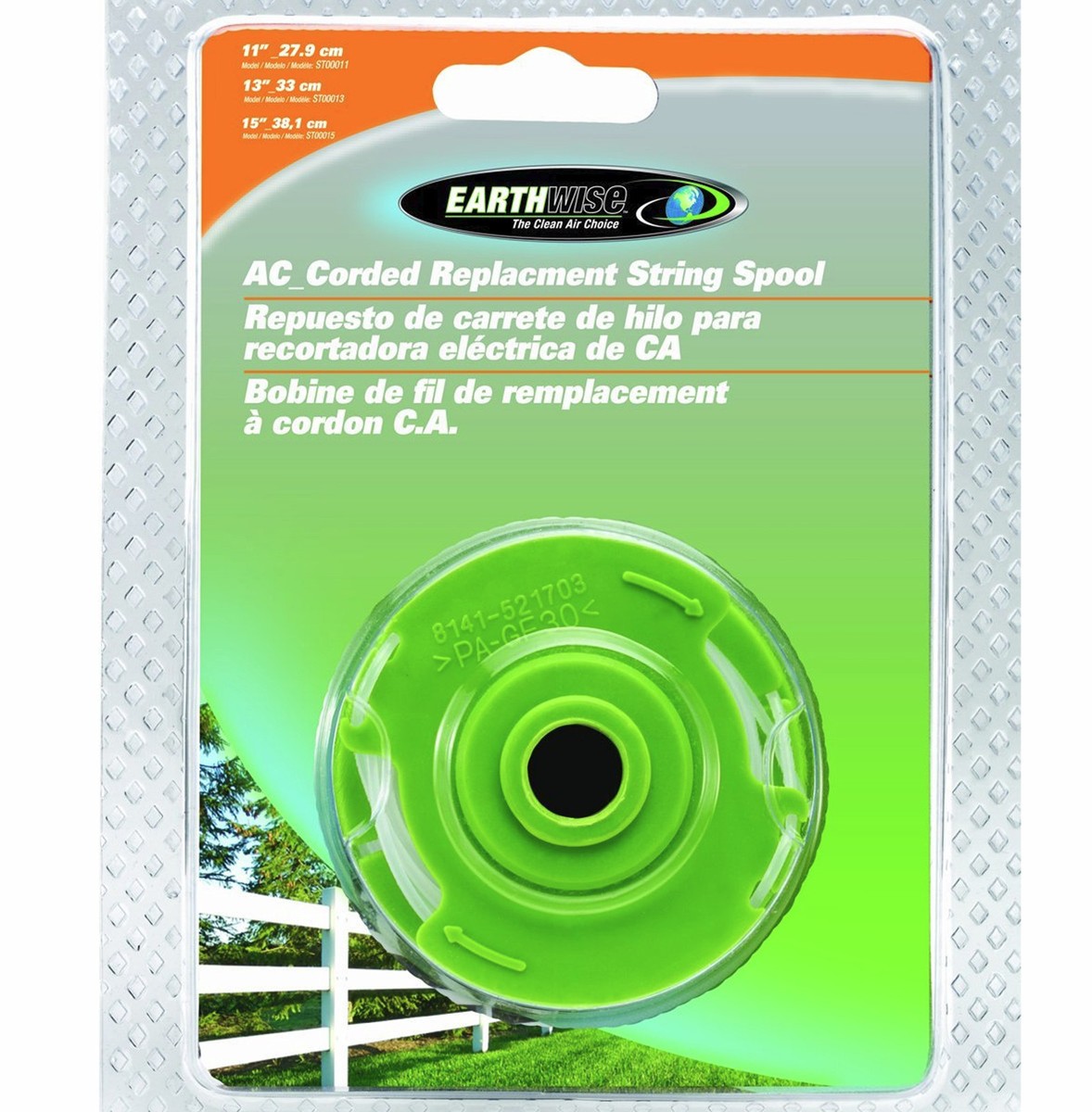 Earthwise Replacement String Spool Trimmer Line for ST00011