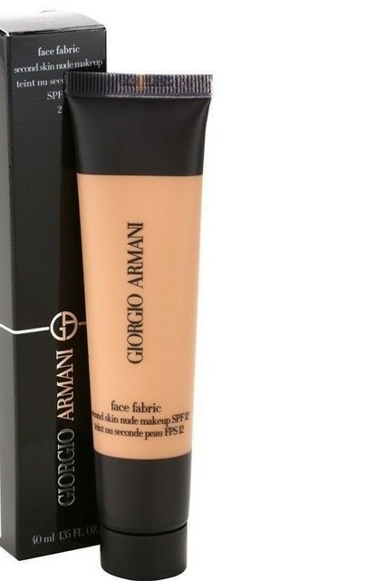 giorgio armani face fabric second skin makeup