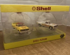 2024 M2 Walmart Christmas Ornament 1974 CHEVROLET CHEYENNE SUPER 30 Shell Gas