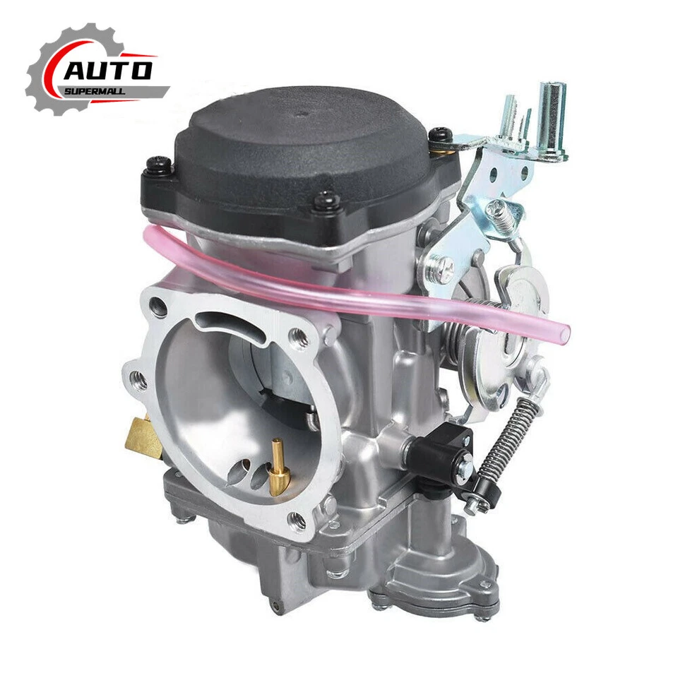 Carburetor For Harley-Davidson Sportster 883 1200 Electra Glide W/Cable 43" - Image 3 of 4