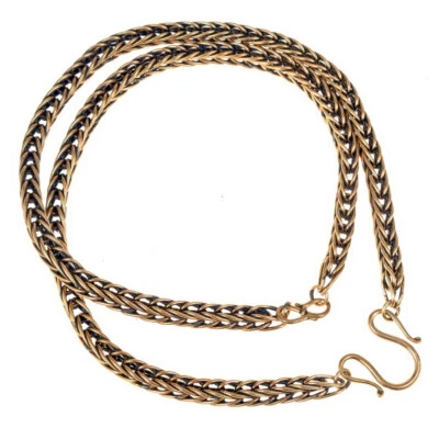 Wikinger-Fuchsschwanzkette 55 cm - Wikinger Kette Fuchs Viking Foxtail Necklace - Bild 1 von 4