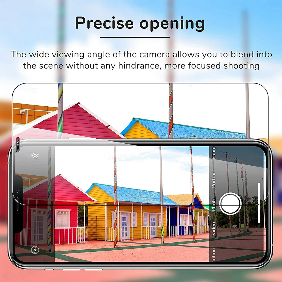 3X Protector de Pantalla de Vidrio Templado para iPhone 17 16 15 14 13 12 11 Pro Max XR 8 Foto 2 de 4