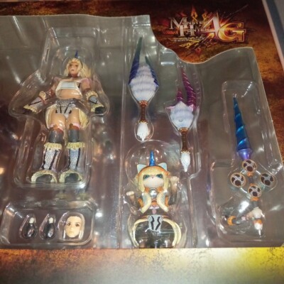 Monster Hunter 4G Cfb Action Figure 4 Type Set E-Capcom Original