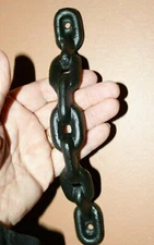 Masculine Design Gate Door Handle Pull, 8 inch, Solid cast iron, HW-105