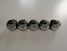 Taster 5er SET Tasten Drucktaster rund Amatic MULTI GAME II Spielautomat Bally 2