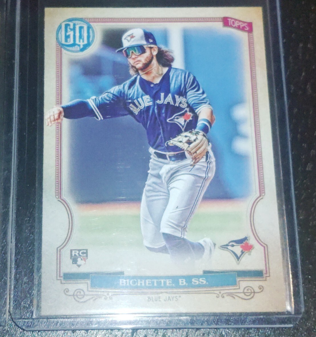 2020 Topps Gypsy Queen #GQA-BBI Bo Bichette AUTO RC & Base Rookie  - Picture 3 of 6