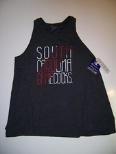 Gear South Carolina Gamecocks T shirt sleeveless tank M Women's NWT Back detail