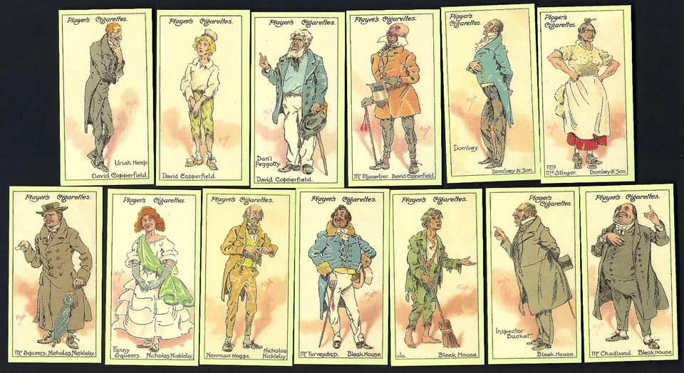 IMPERIAL - CHARACTERS FROM DICKENS, 2ND (PLAYER, REPRINT) - FULL SET OF 25 CARDS - Image 2 of 4