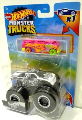 SKELETON CREW - Doppel Pack Monster Trucks Hot Wheels 1:64 Mattel Auto Die-cast