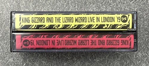 King Gizzard & Lizard Wizard Mixed Live In London ‘19 CASSETTE TAPES