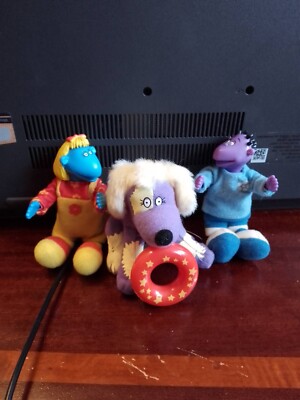 McDonalds Tweenies Milo & Bella - bewegliche Arme und Köpfe plus Izzles the dog