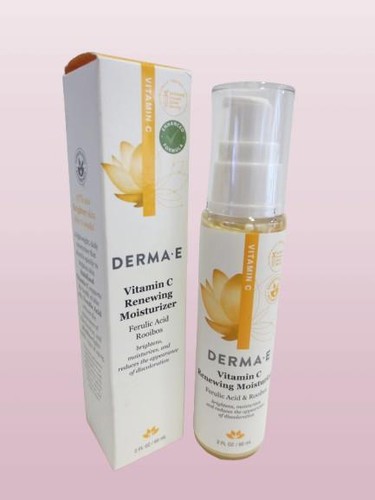 DERMA E VITAMIN C RENEWING MOISTURIZER FERULIC ACID ROOIBOS 2 OZ BOXED