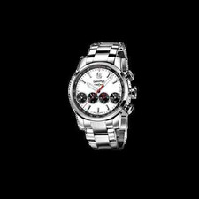 EBERHARD CHRONO 4 GRAND TAILLE AUTOMATICO CON CINTURINO ACCIAIO - 310526CA