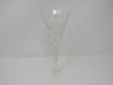 Waterford Fluted Stemmed Glass 9-1/4-in Clear Crystal