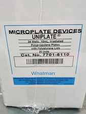 WHATMAN 7701-5110 UNIPLATE 24-WELL MICROPLATES w/ LIDS 10mL *NEW, SEALED*