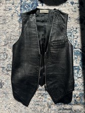 Archive Dior Homme 2007 A/W Leather Vest Hedi...