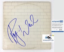 ROGER WATERS AUTOGRAPH SIGNED PINK FLOYD THE WALL ALBUM VINYL LP ACOA