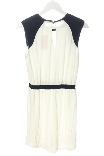 MANGO Vestido de tela de sudadera Mujeres Talla EU 36 blanco-azul oscuro - Imagen 2 de 5