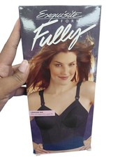 Vintage Exquisite Form Fully Longline Bra Size 36C