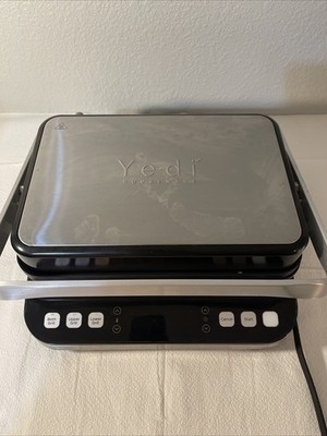 Yedi Total Package 6-In-1 Digital Indoor Grill,Waffle Maker,Panini Press,Gridle