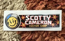 Scotty Cameron Custom Shop Grease Grinder Putter Shaft Band Label - New