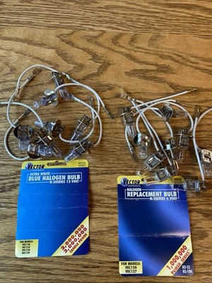 Vector VEC198  Halogen Bulb, H-3 Series 6v   VEC197 Halogen Bulb H-3 Series 12v