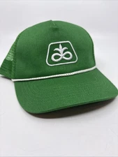 Corteva Agriscience Embroidered Truckers Rope Hat- SnapBack Green - Mesh - New