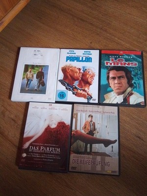 DVDs 5 Filme Steve mc Ozean+ Dustin Hoffmann