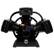 5 HP Replacement Air Compressor Pump Single Stage 3 Cylinder 22 CFM 140 PSI Max