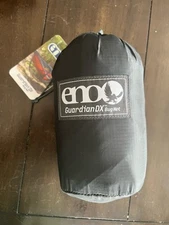 ENO Guardian DX Bug Net-Protective Deluxe Hammock Netting -For Camping -Charcoal