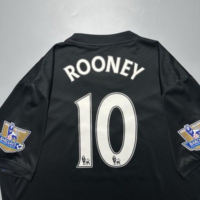 MAN UNITED NIKE 2009/2010 FOOTBALL AWAY JERSEY #10 ROONEY SIZE
