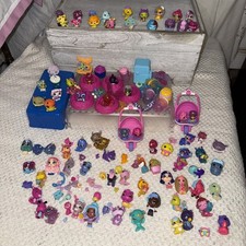 Huge Hatchimals CollEGGtibles Lot 150 Mixed Figures Accessories Glitter,Flocked
