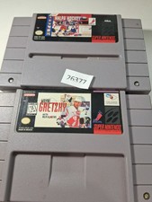retro super Nintendo games NhlPA Hockey 93/Wayne Gretzky and Nhl SNES 26377 wt12
