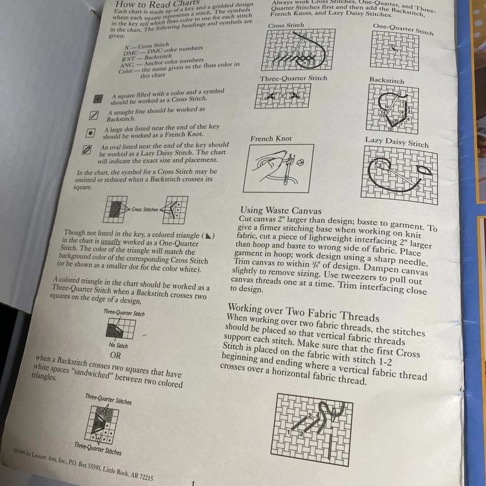 P is for Pooh Cross Stitch Book #3089 Leisure Arts 1999 Pooh Bear and Friends - Image 2 of 4