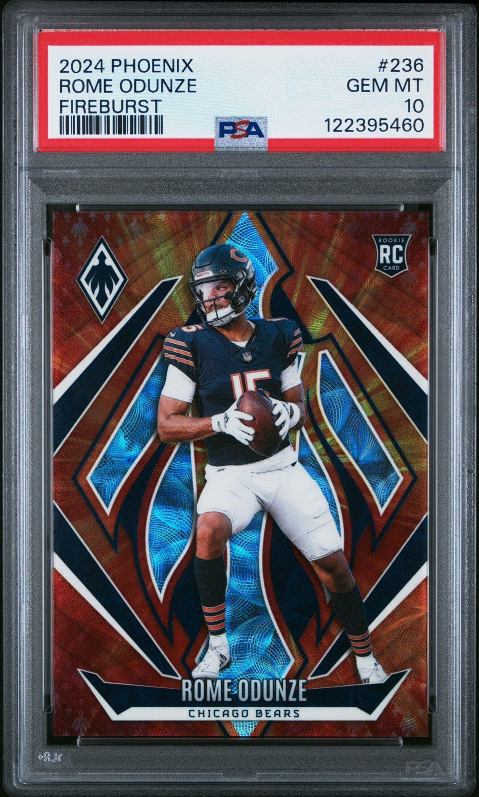 Rome Odunze Panini Phoenix #236 Fireburst