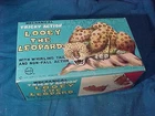 1968 MARX Wind Up LOOEY The LEOPARD Tin TOY w Orig BOX Works