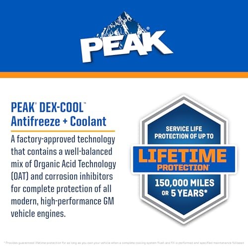  DEX-Cool Antifreeze + Coolant, Premium Engine Coolant with Antifreeze, Car  - Picture 4 of 7
