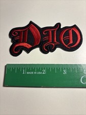 DIO Heavy Metal Rock Band Embroidered Iron On Patch