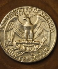 Extremely Rare 1967 USA  Liberty Quarter Dollar (In God We Trust) Rare