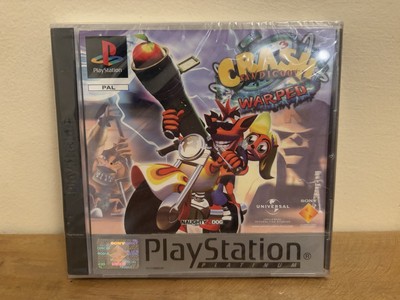 Crash Bandicoot Warped Playstation Original Sealed PS1 Spiel 