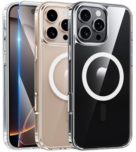 FNTCASE Funda para iPhone 16 Pro-Max: for iPhone 16 Pro Max 6.9 inch Claro - 第 2/7 張圖片