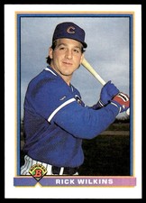 Rick Wilkins 1991 Bowman #419 Chicago Cubs MLB READ FREE SHIPPING AutographDen