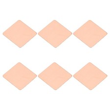 6 Pcs Heatsink Copper Pad Shim IC Chipset GPU Thermal Heatsink 20x20x0.3mm