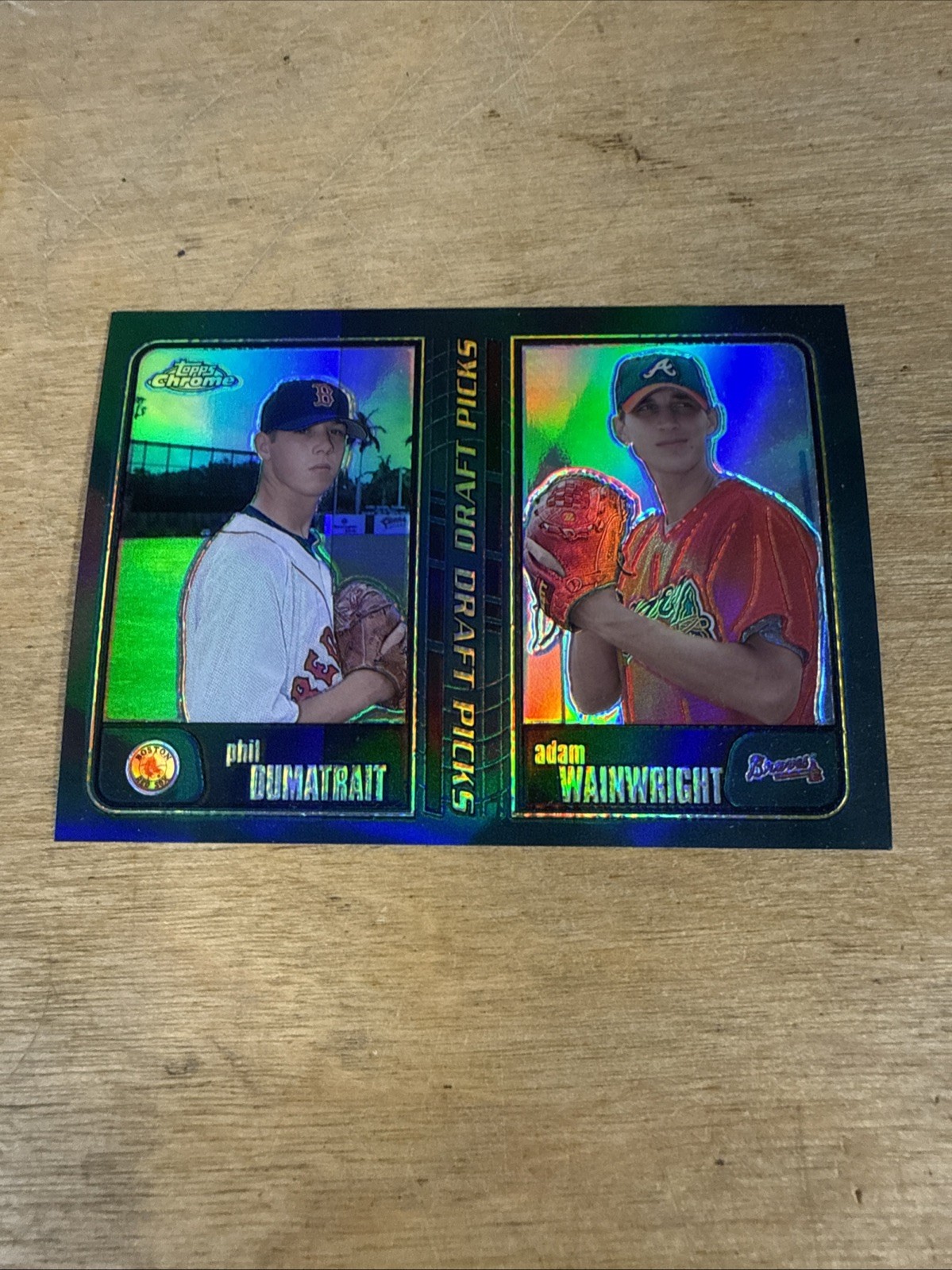 Adam Wainwright 2001 Topps Chrome Retrofractor RC St. Louis Cardinals