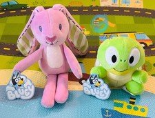 Bluey Floppy and Turtleboy TV Show Plushies set New